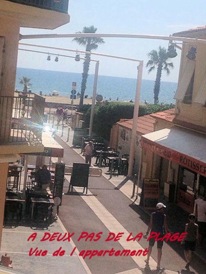 Canet Centre Ville Et Plage - Equipe Avec Climatisation Extérieur photo
